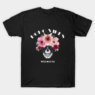 Vintage inspired skull with sunglasses T-Shirt